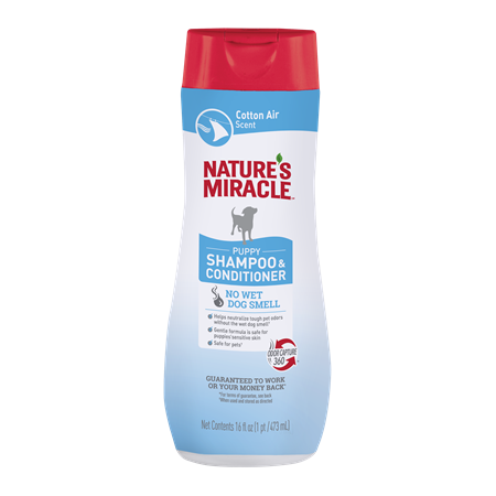 Nature's miracle sales puppy shampoo